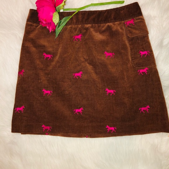 Vintage Lilly Pulitzer Horse Skirt - Picture 1 of 6